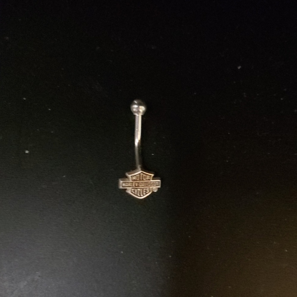 Harley Davidson Belly Ring
